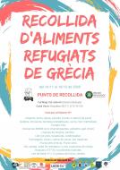 Recollida d'aliments per als refugiats de Grècia