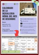 Calendari deixalleria mòbil desembre a Torà