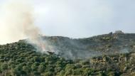 Incendi de vegetació a Torà