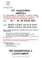 Inspecció tècnica de maquinària agrícola