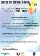 Camp de Treball Local Torà 2021