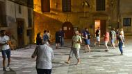 Torà: Revetlla a la plaça del Vall  Ramon Sunyer