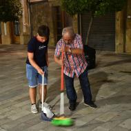 Torà: Revetlla a la plaça del Vall  Ramon Sunyer