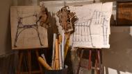 Torà: Art i Ofici obra del mestre tallista Joan Marco Ahicart i escultures d'Oriol Marco Latres  Ramon Sunyer