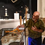 Torà: Art i Ofici obra del mestre tallista Joan Marco Ahicart i escultures d'Oriol Marco Latres  Ramon Sunyer