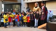 Torà: Rua del Ceip Sant Gil i Llar d'infants el Jardí  Ramon Sunyer