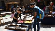 Torà: Jocs a la plaça de l'Església  Ramon Sunyer