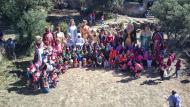 Vallferosa: foto grup colles  Ramon Sunyer