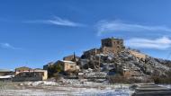 Enfesta: Vista del poble nevat  Ramon Sunyer