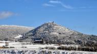 La Molsosa: Vista del poble nevat  Ramon Sunyer