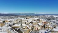 Prades de la Molsosa: vista del poble nevat  Ramon Sunyer