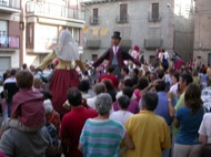 Torà: Rua dels gegants  Ramon Sunyer