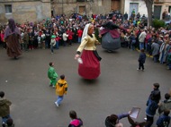 Torà: Ball dels gegants del Bonic i la Bonica  Ramon Sunyer
