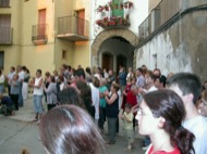 Torà: Gran rebuda dels joves a la vila  Ramon Sunyer