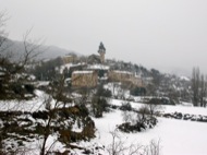 Cellers: Vista general del poble  Ramon Sunyer i Balcells