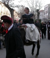 Torà: Detall de comparsa  Ramon Sunyer