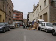 Torà: Parades a l'avinguda de Solsona  Ramon Sunyer