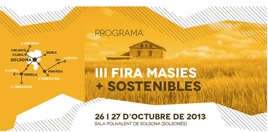 cartell III Fira Masies + Sostenibles