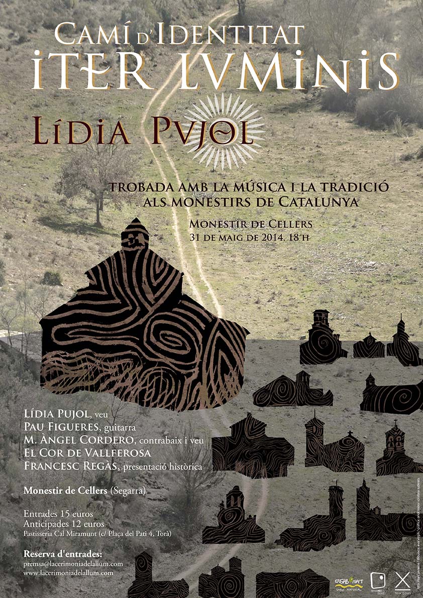 cartell Concert Iter Luminis amb Lidia Pujol