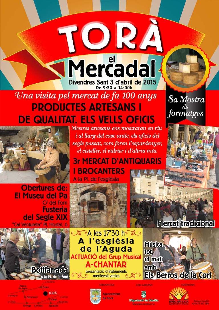 cartell Mercadal de Torà 2015