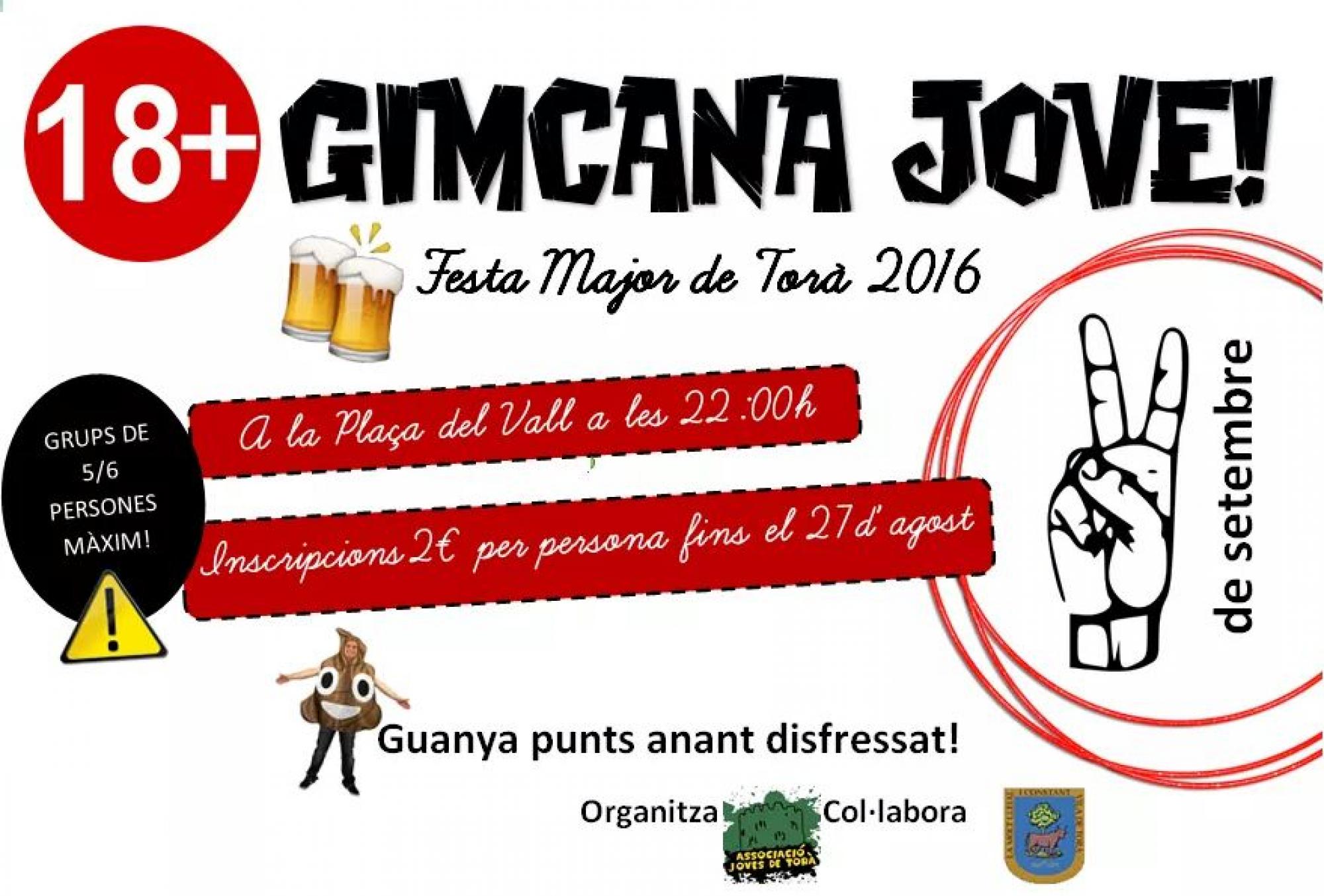 cartell Gimcana Jove