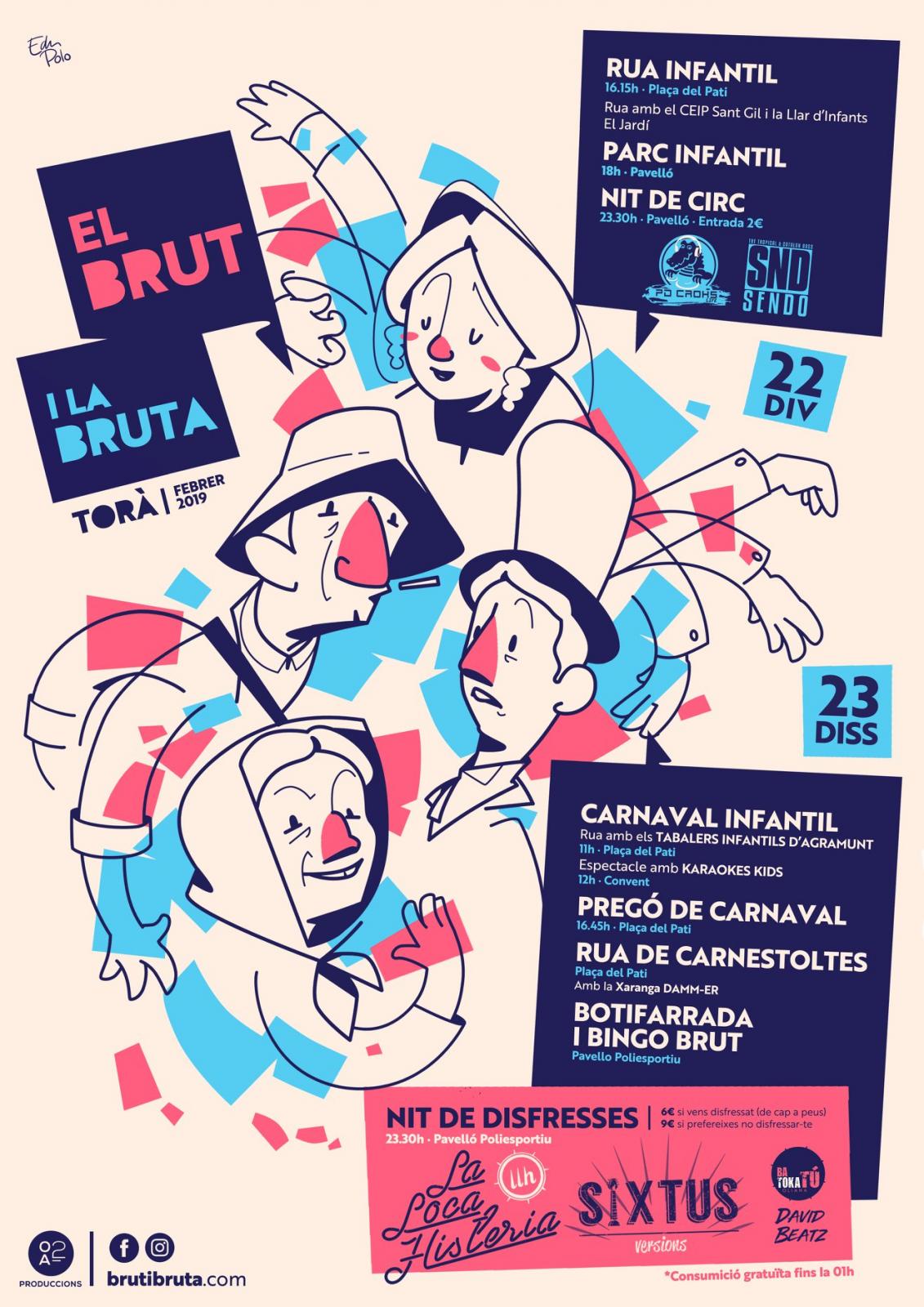 El Brut i la Bruta Torà 2019