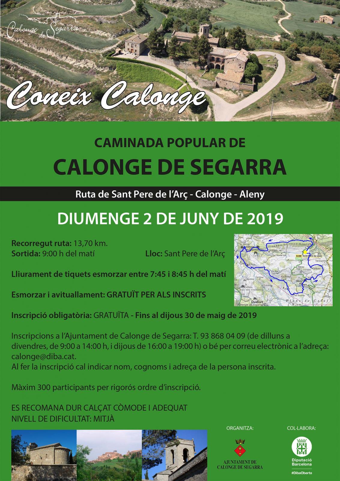 12a caminada popular Coneix Calonge