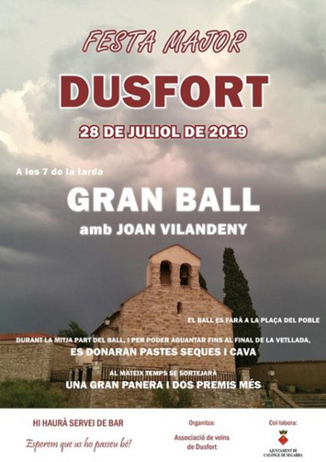 Festa Major de Dusfort 2019