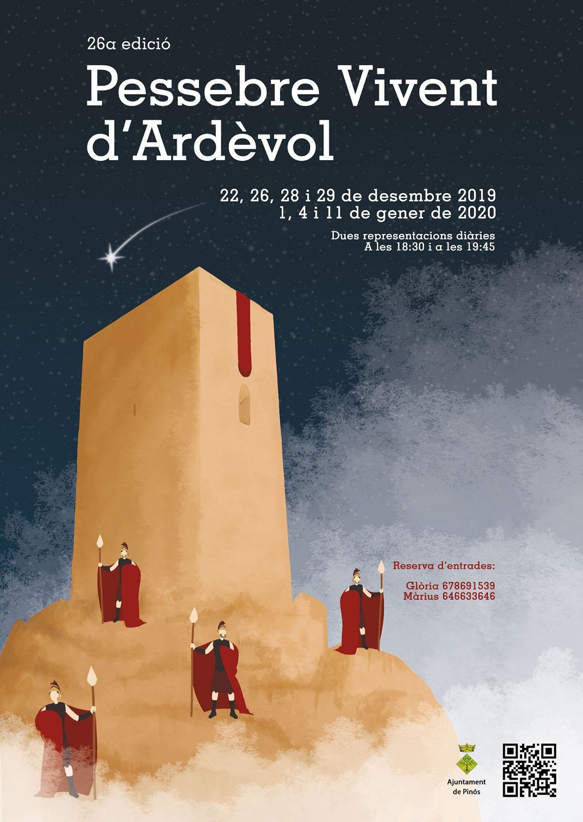 cartell Pessebre vivent d'Ardèvol 2019