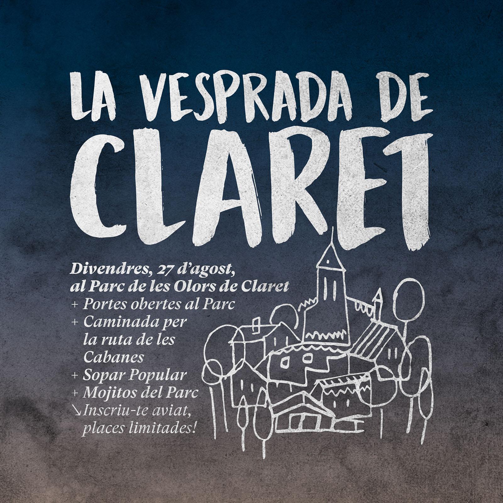 cartell La vesprada de Claret