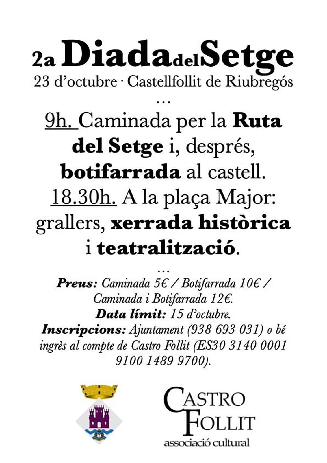 cartell 2a Diada del Setge