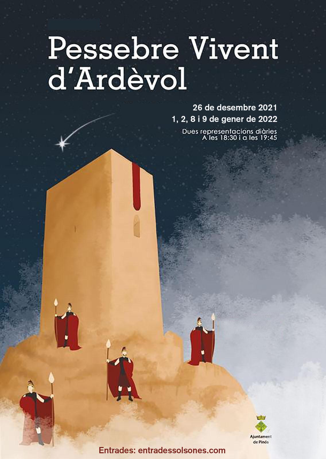 cartell Pessebre vivent d'Ardèvol 2021