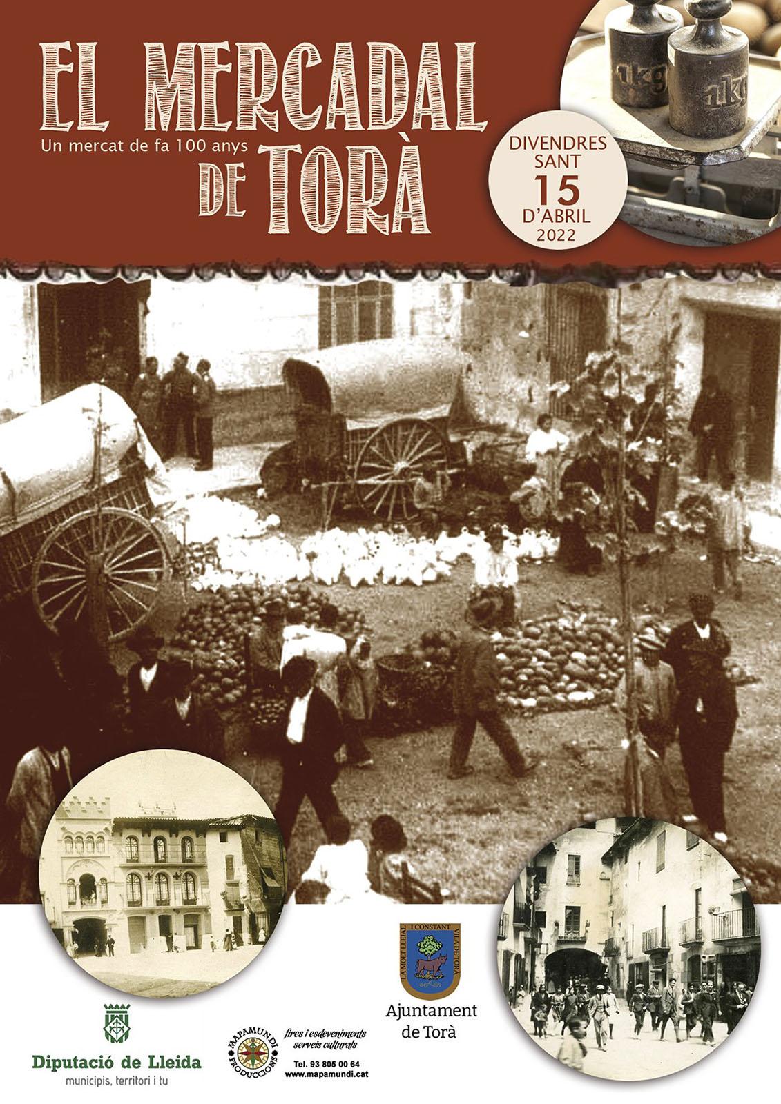 cartell El Mercadal de Torà 2022