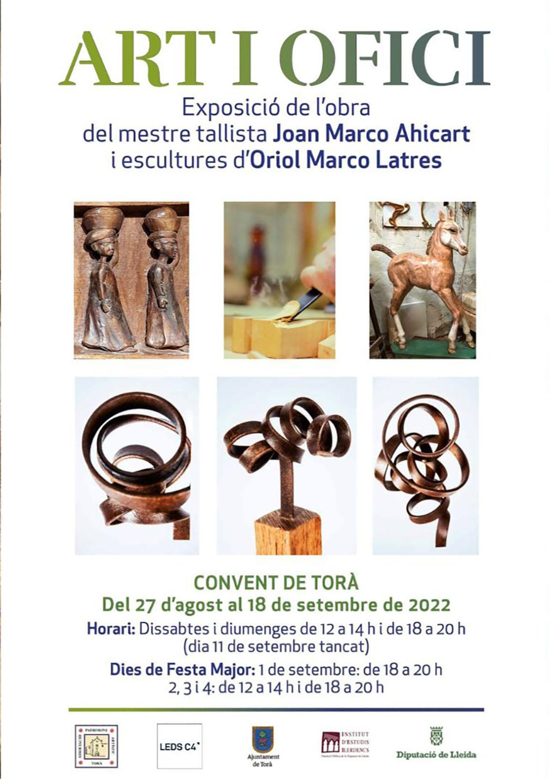 Exposició Art i Ofici Festa Major de Torà 2022