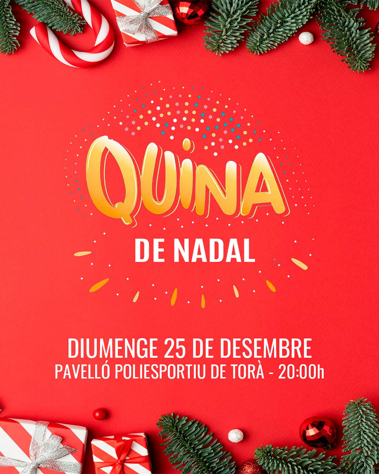 cartell Quina de Nadal 2022