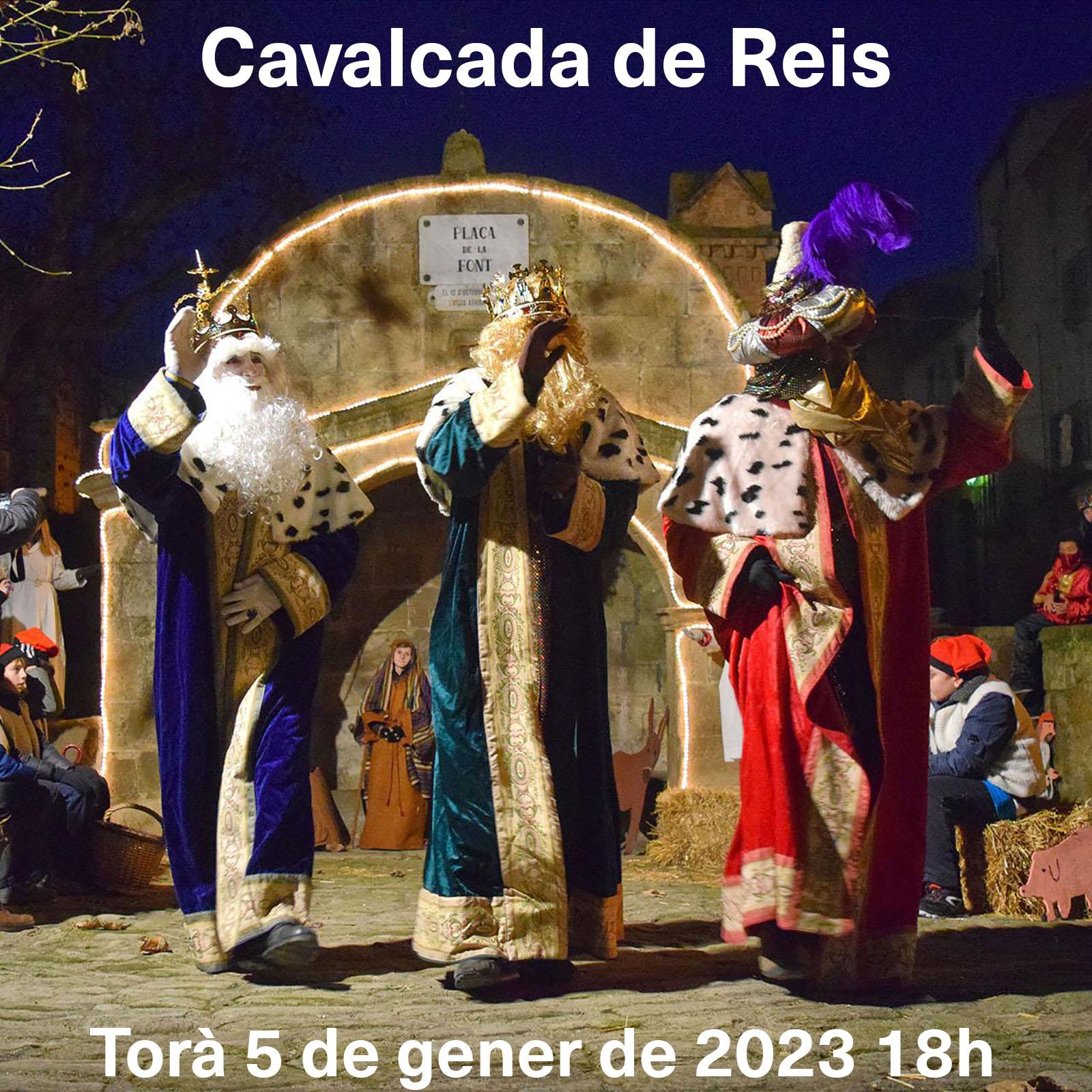 cartell Cavalcada de Reis 2023