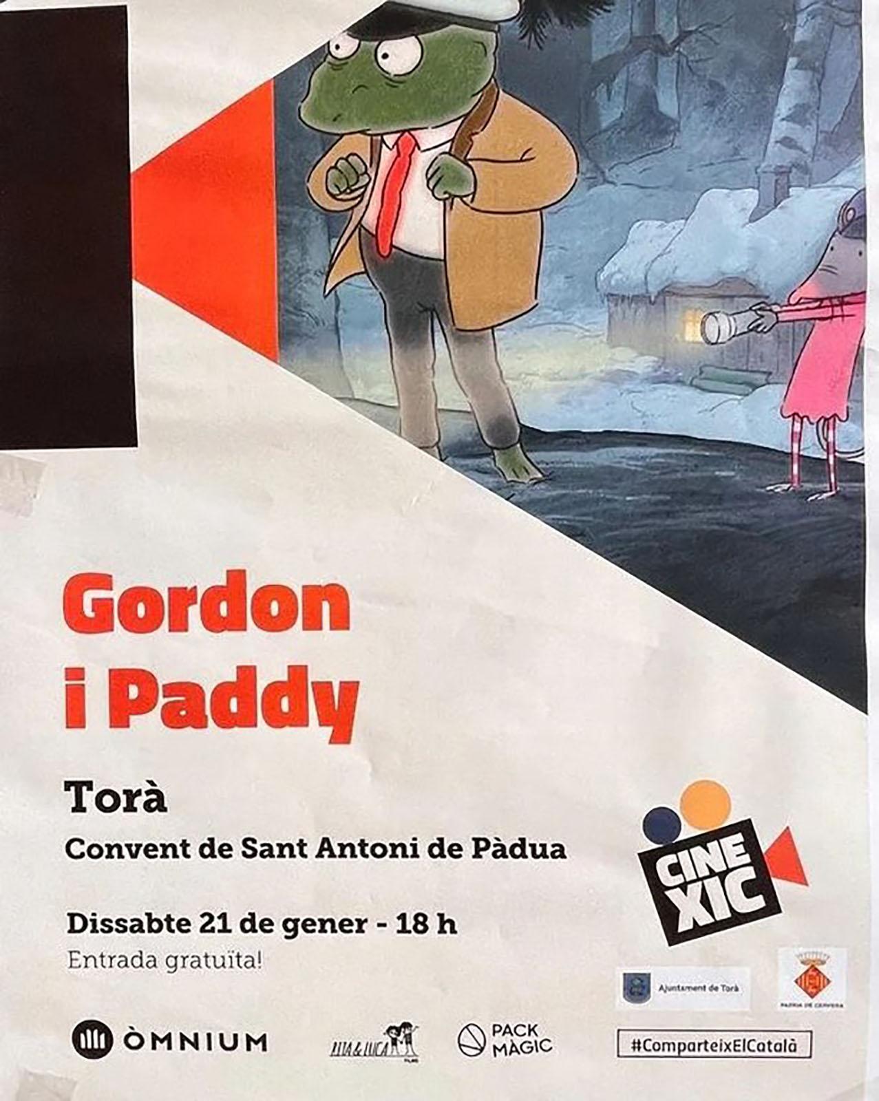 cartell Cinema Gordon i Paddy