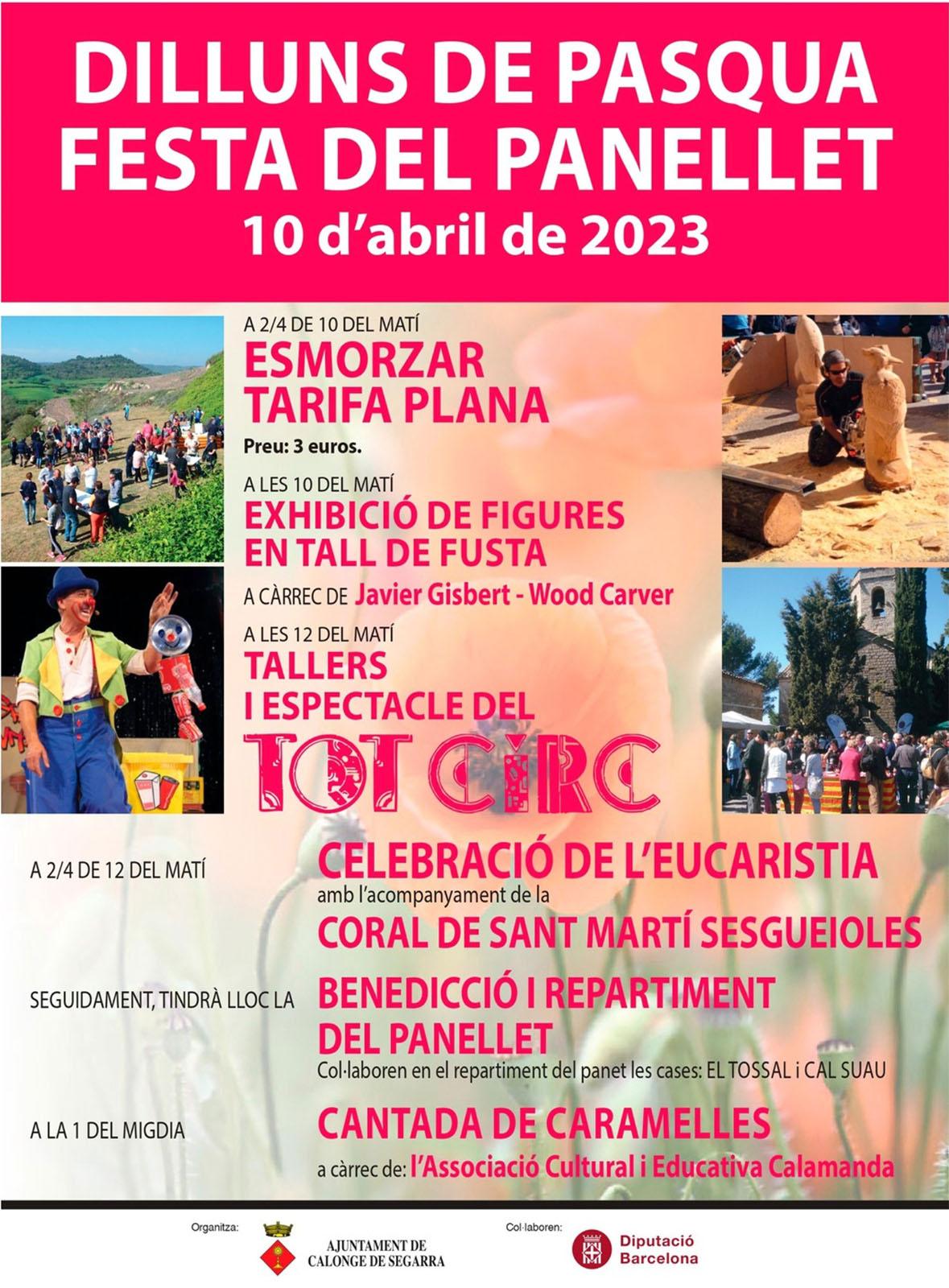 cartell Festa del Panellet 2023