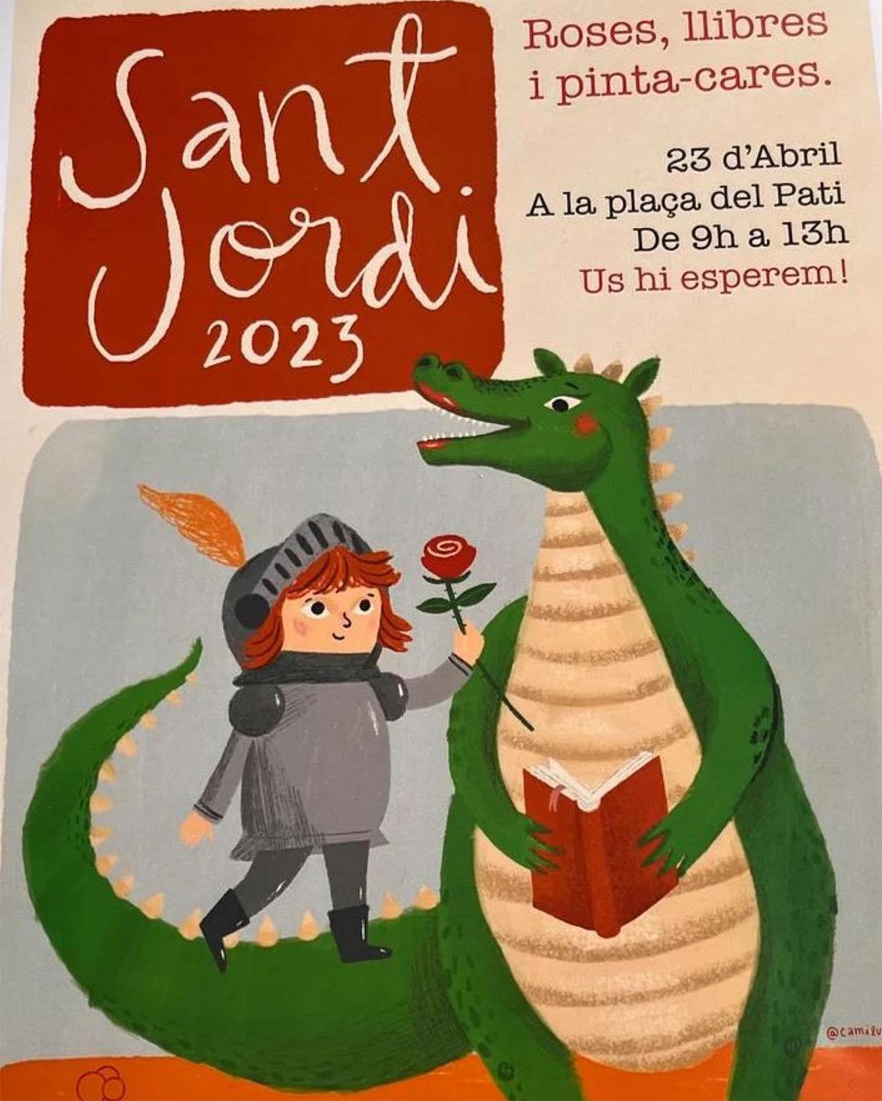 cartell Diada de Sant Jordi 2023 a Tora?