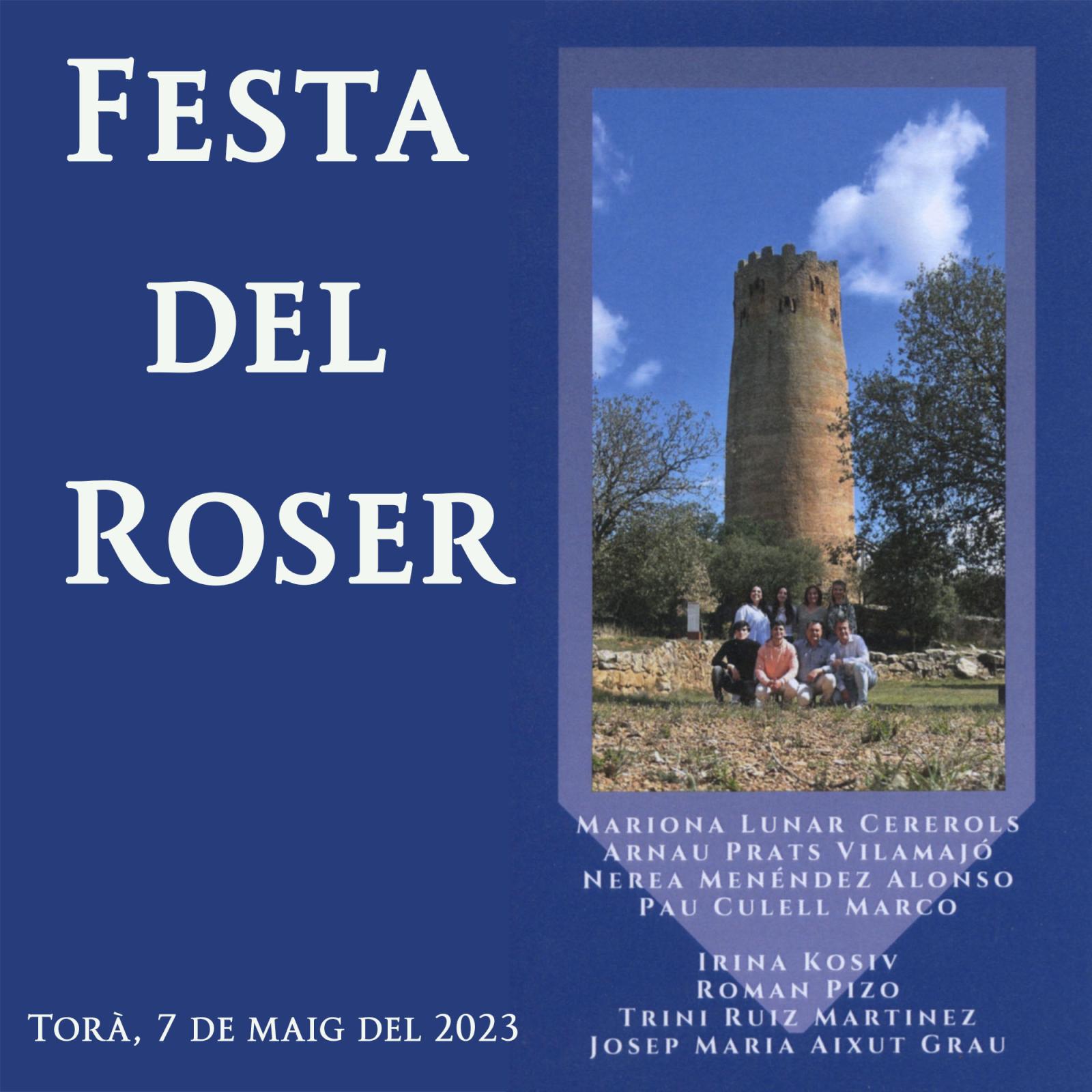 cartell Festa del Roser 2023