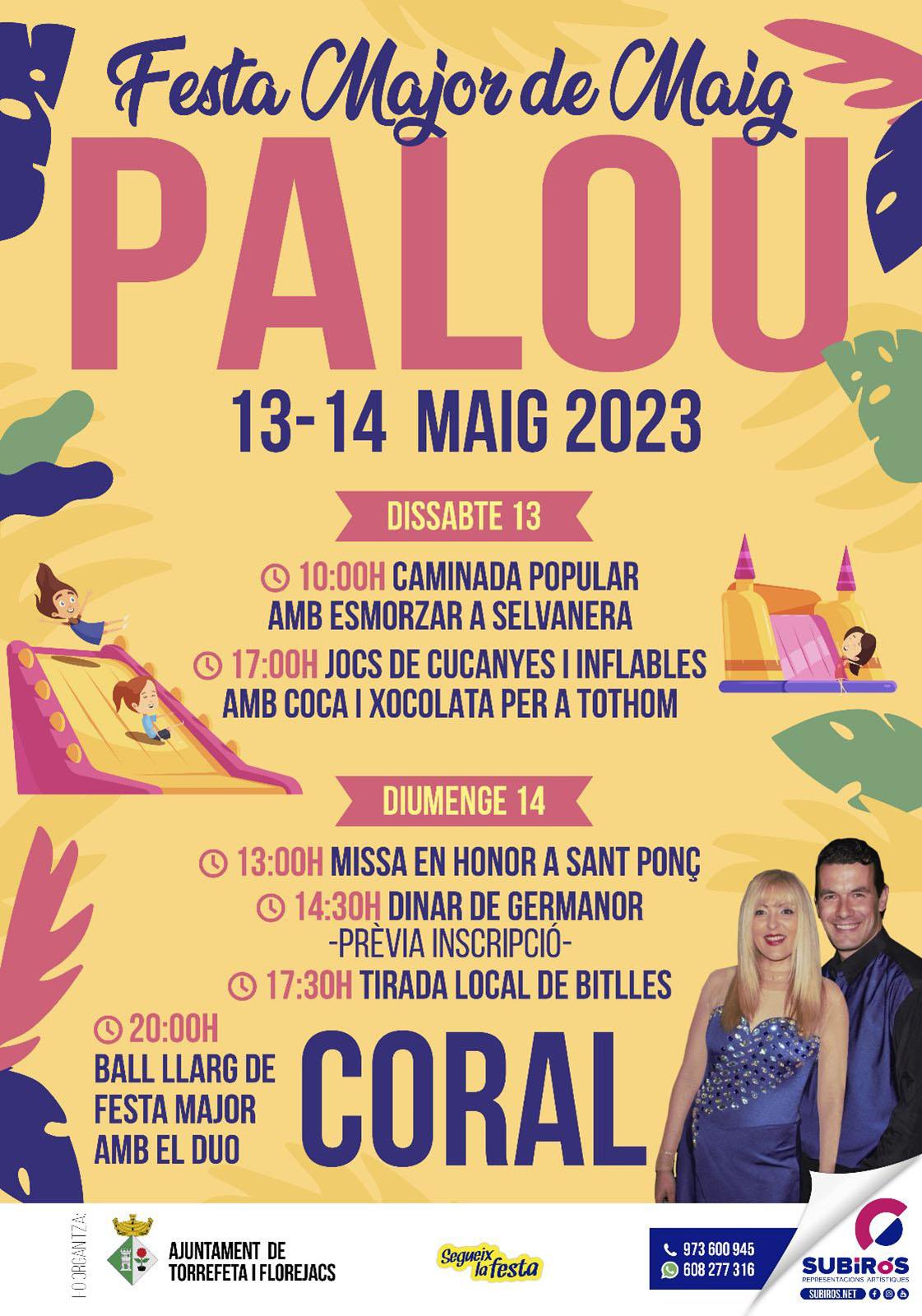 cartell Festa Major de Palou 2023