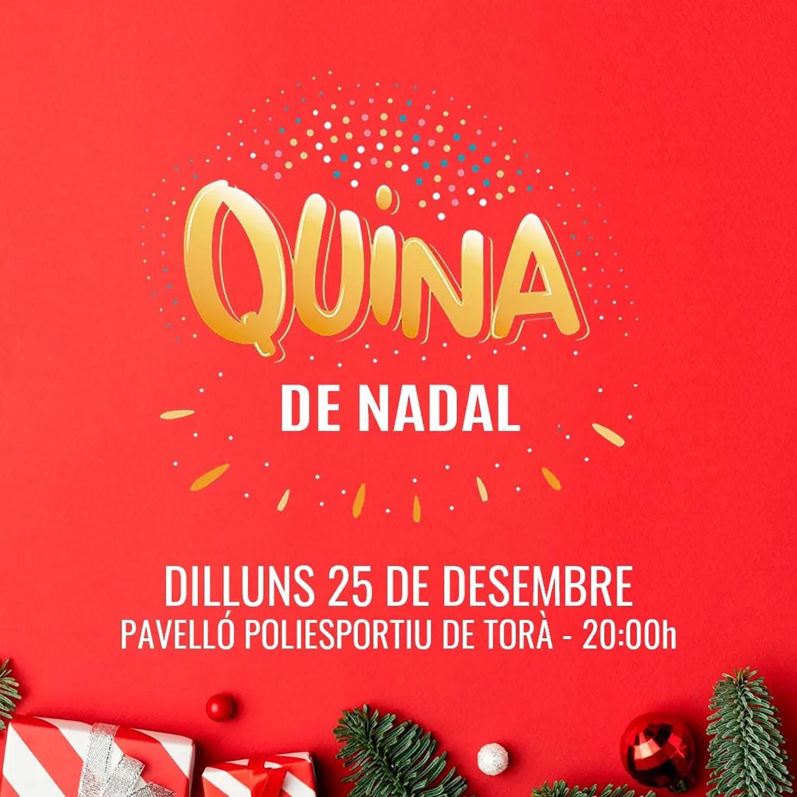 cartell Quina de Nadal 2023