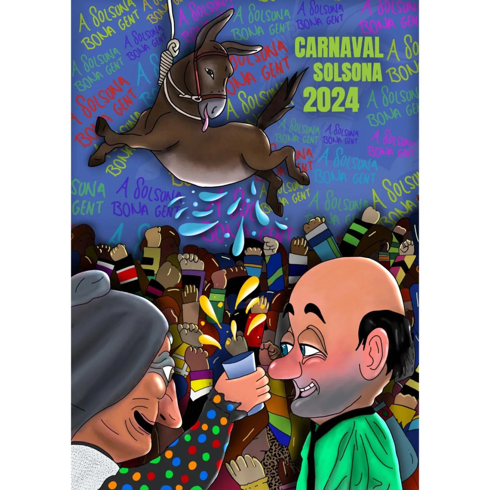 cartell Carnaval de Solsona 2024 cartell Carnaval de Solsona 2024