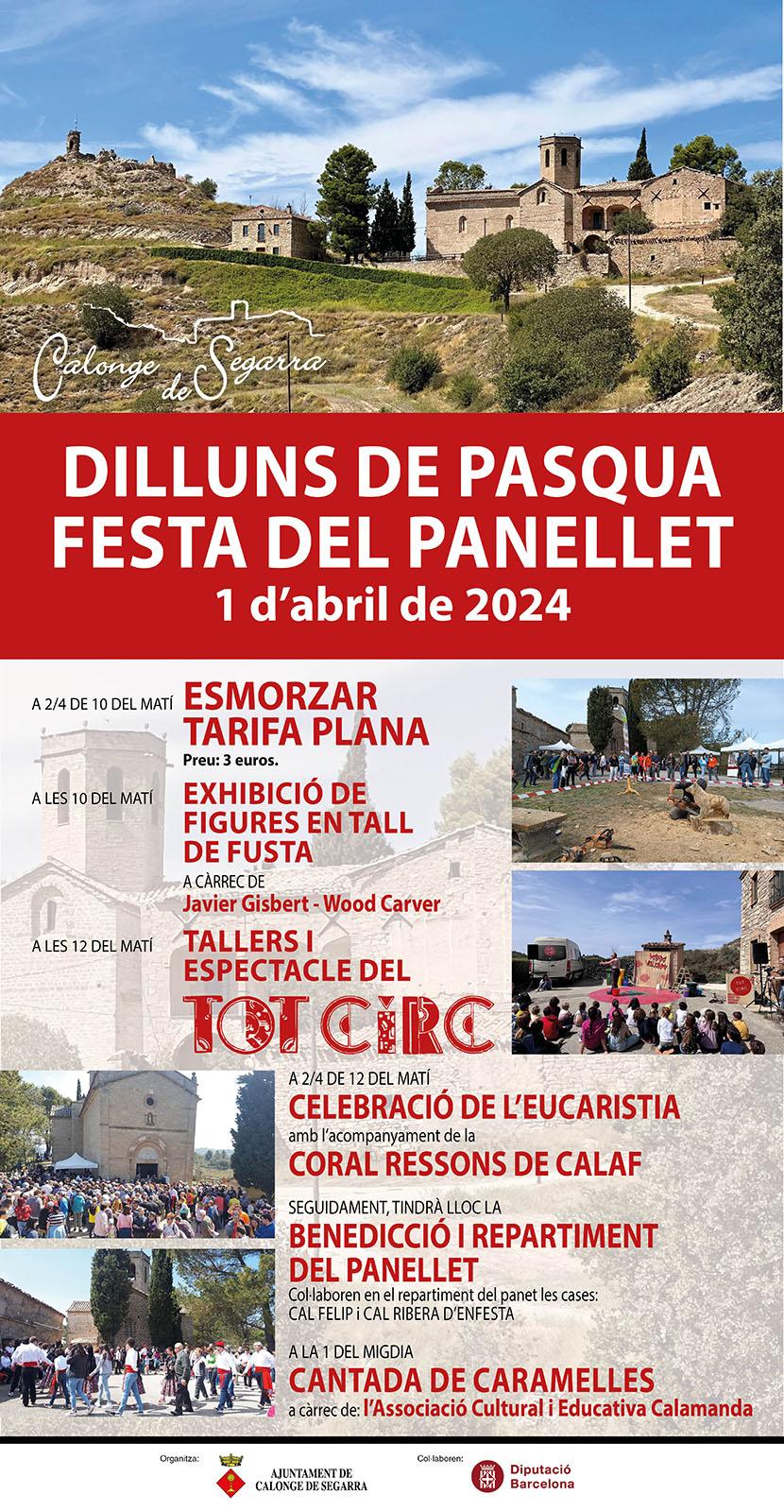 cartell Festa del Panellet 2024