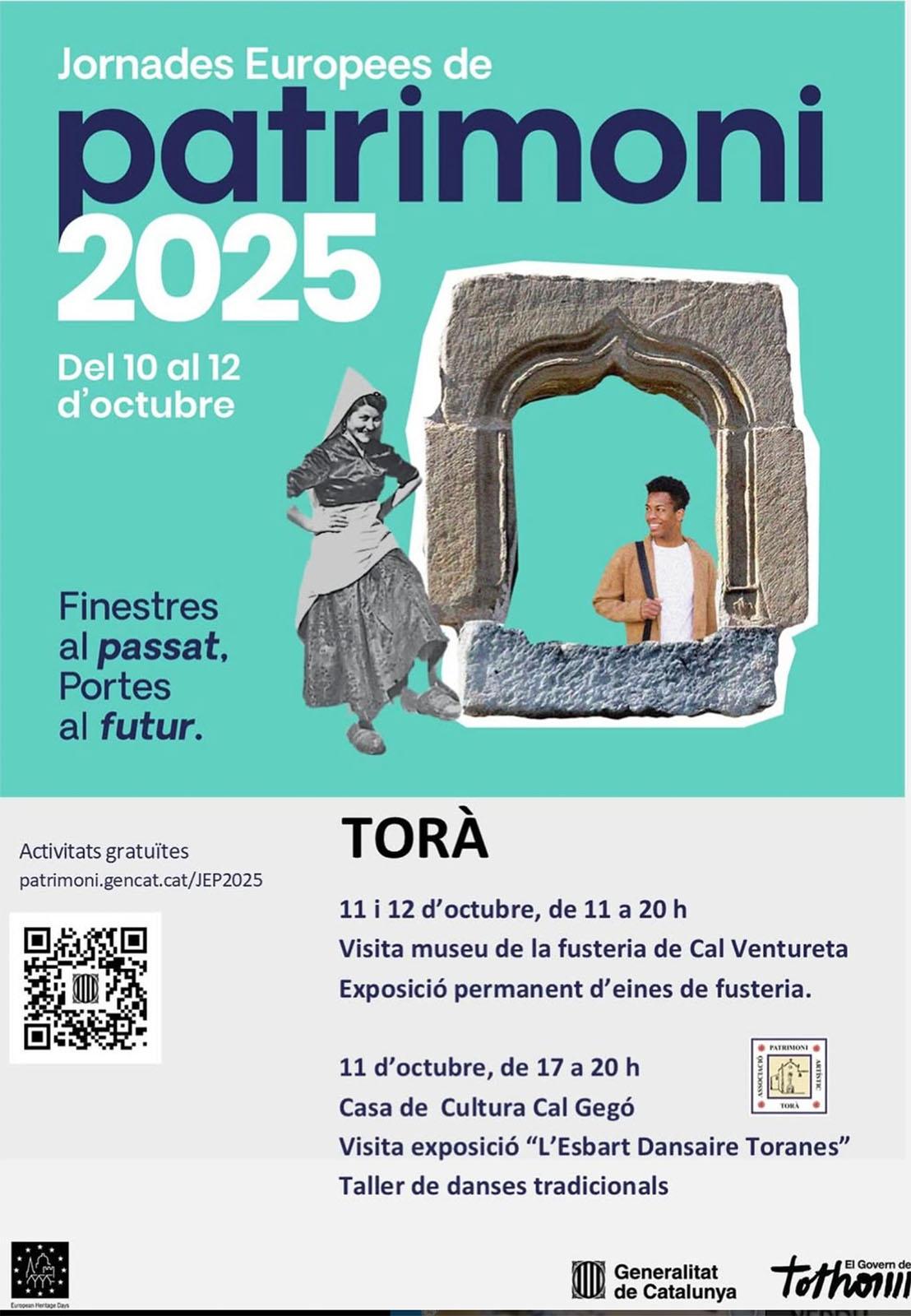 cartell JEP 2025 a Torà