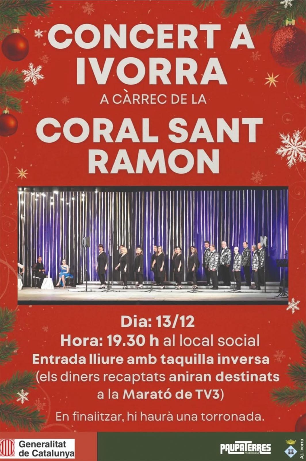 cartell Concert de la Coral Sant Ramon cartell Concert de la Coral Sant Ramon